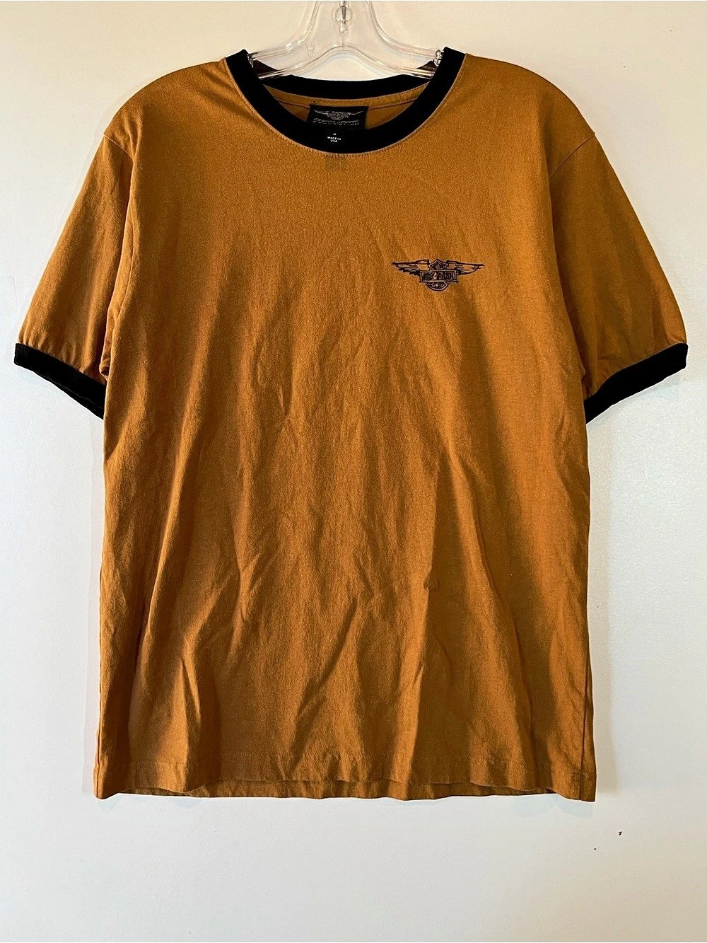 Y2K Harley-Davidson Sketchbook Collection Ringer Tee Medium